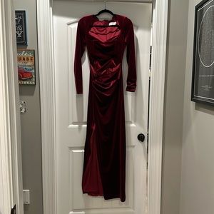 Club L London Burgundy dress